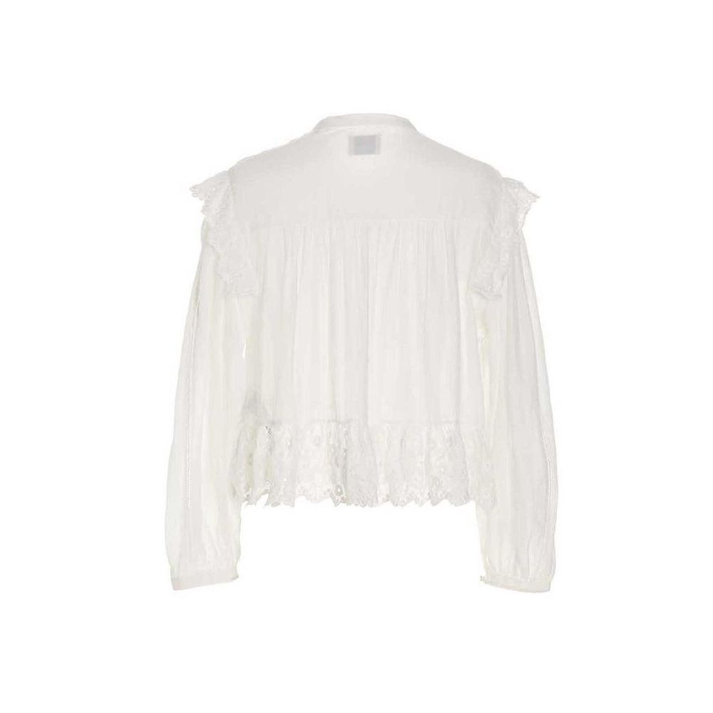 Isabel Marant Weißes Viskose-Oberteil