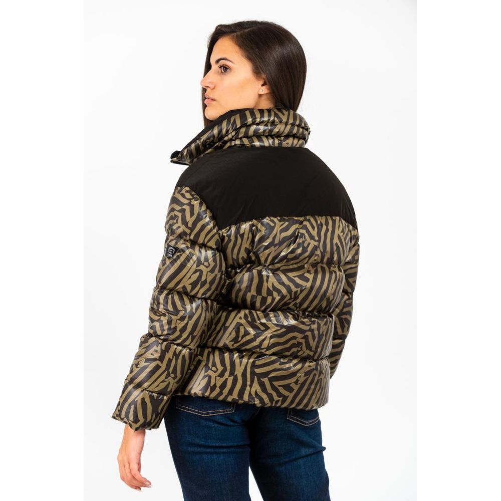 Gas Grüner Parka aus Polyamid