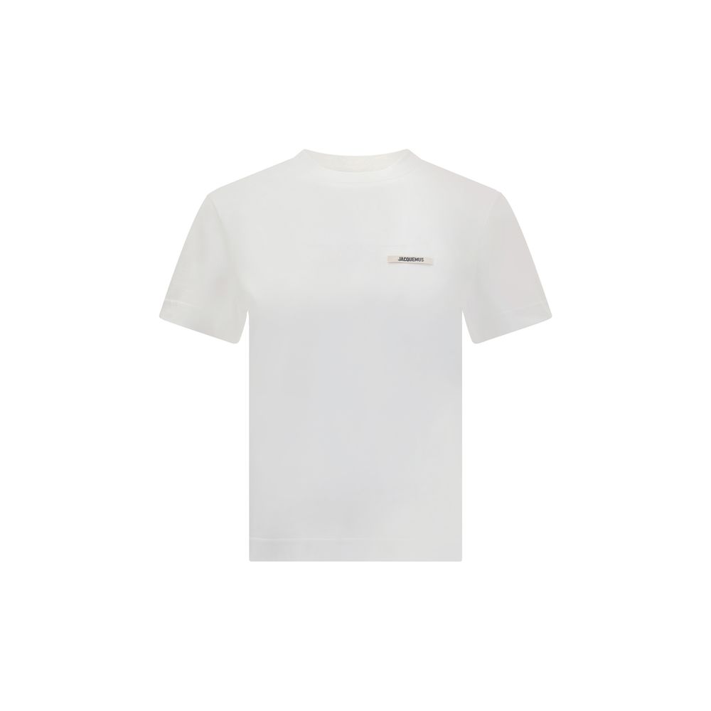 Jacquemus Weißes Baumwoll-T-Shirt