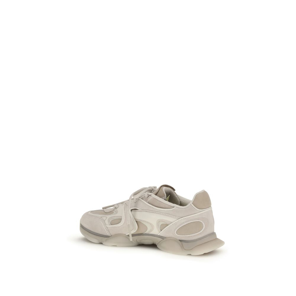 Axel Arigato Weiße Kalbsleder Bos Taurus Chunky Sneaker