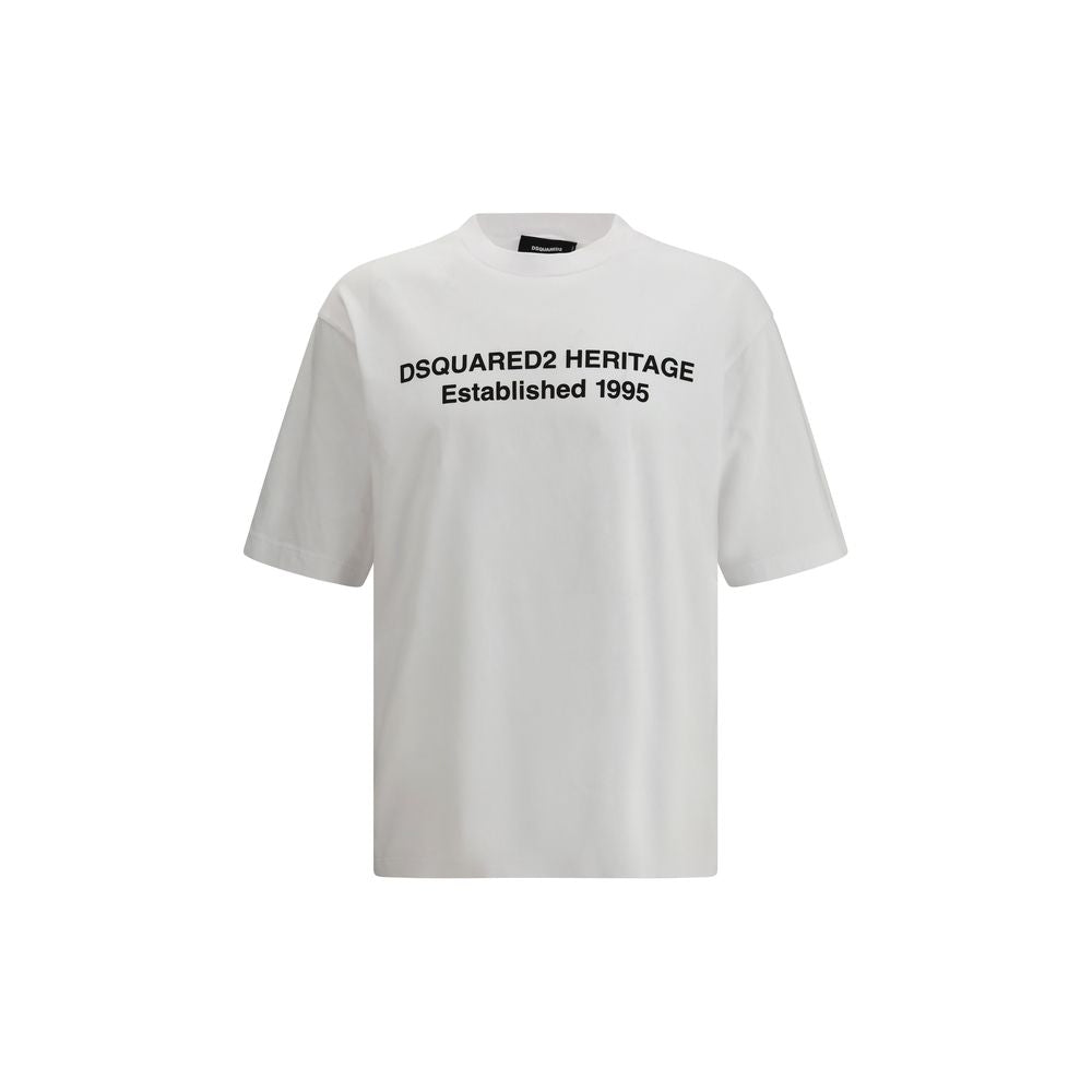 Dsquared² Weißes Baumwoll-T-Shirt