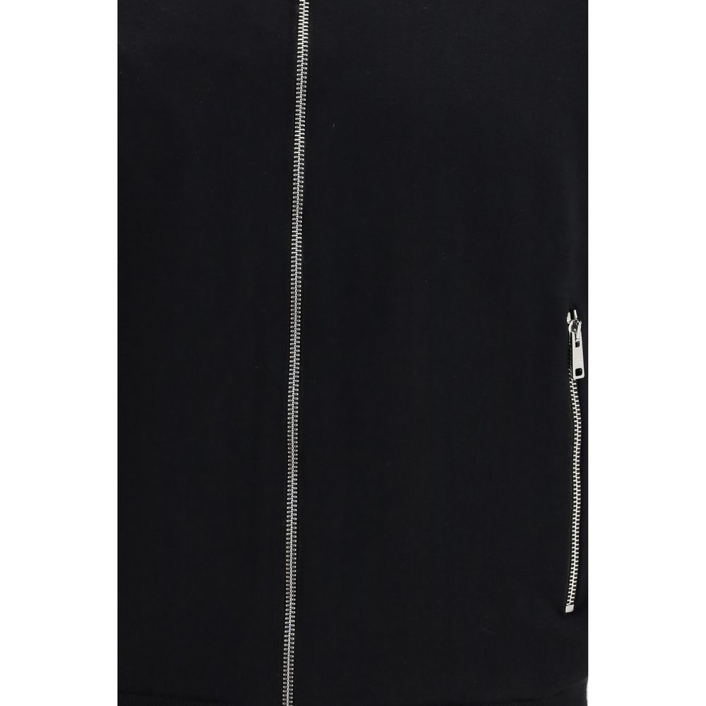 Prada Schwarze Oversize-Jacke aus Wolle Oves Aries
