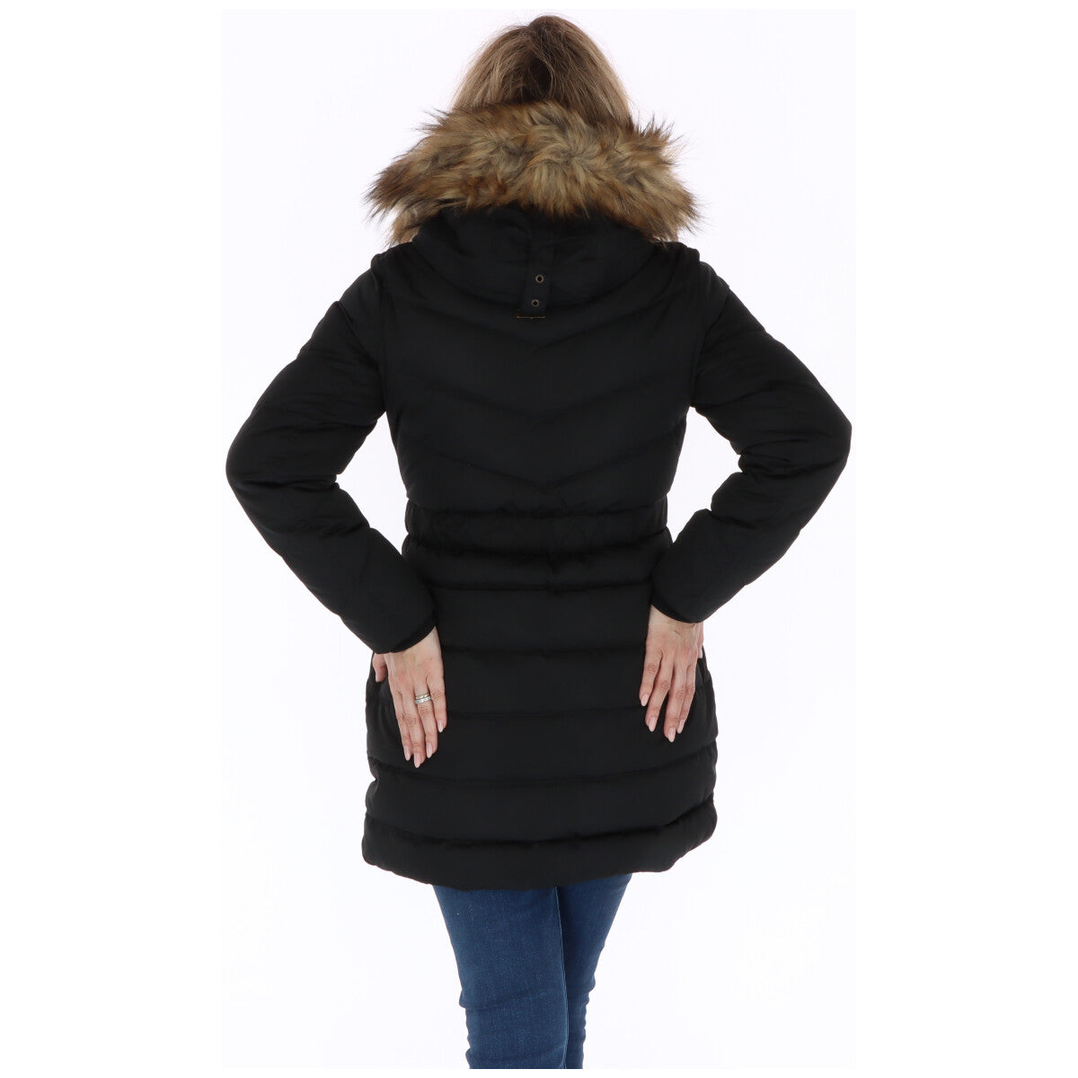 Pepe Jeans Schwarzer Polyester-Mantel