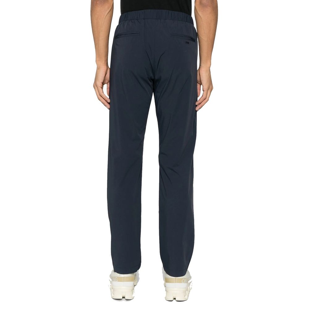 Herno Graue Freizeithose aus Elasthan