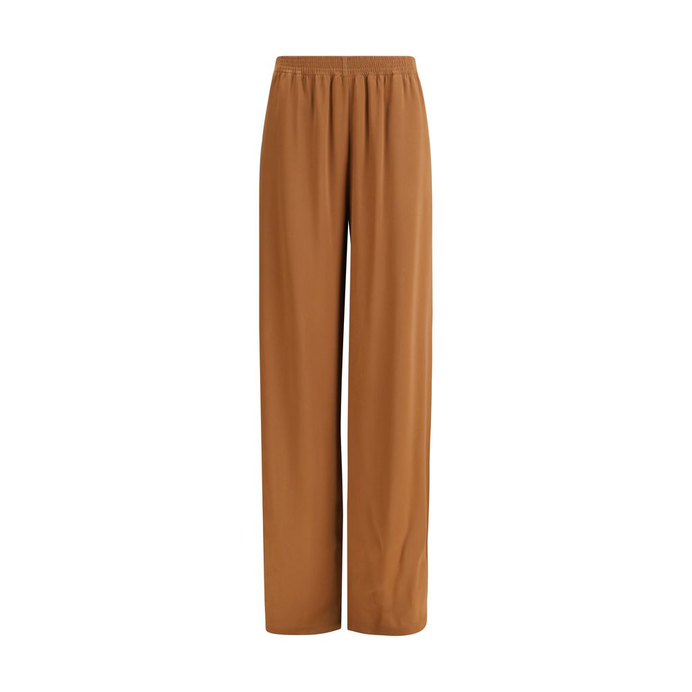 Fabiana Filippi Braune Viskose-Freizeithose