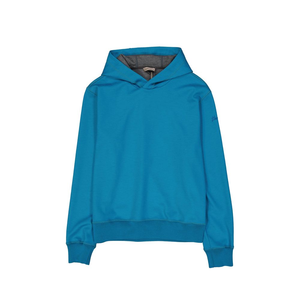 Herno Blauer Polyester-Sweatshirt
