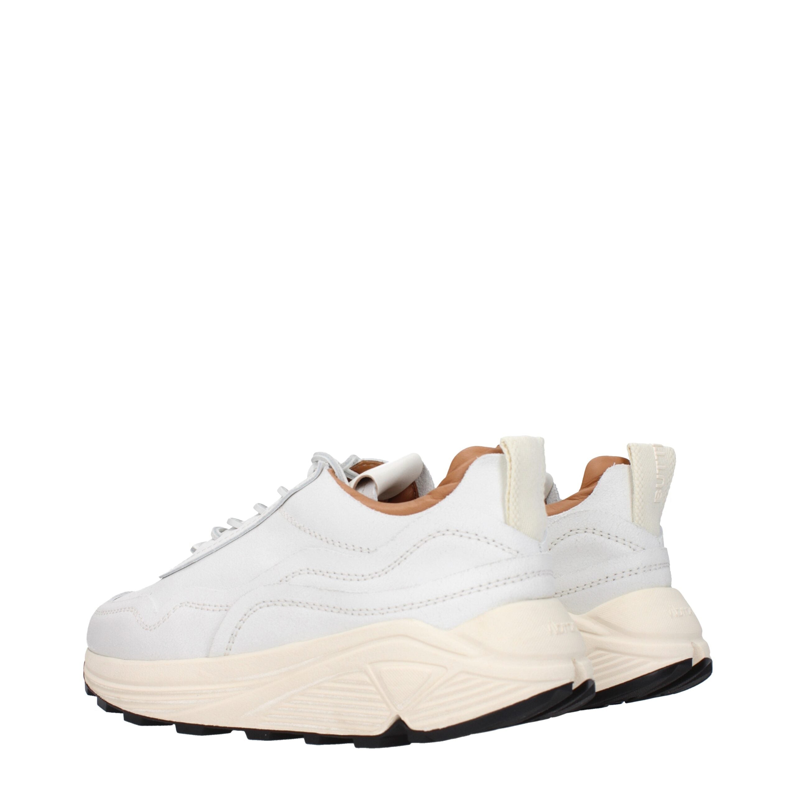 Buttero Weiße Leder Chunky Sneaker