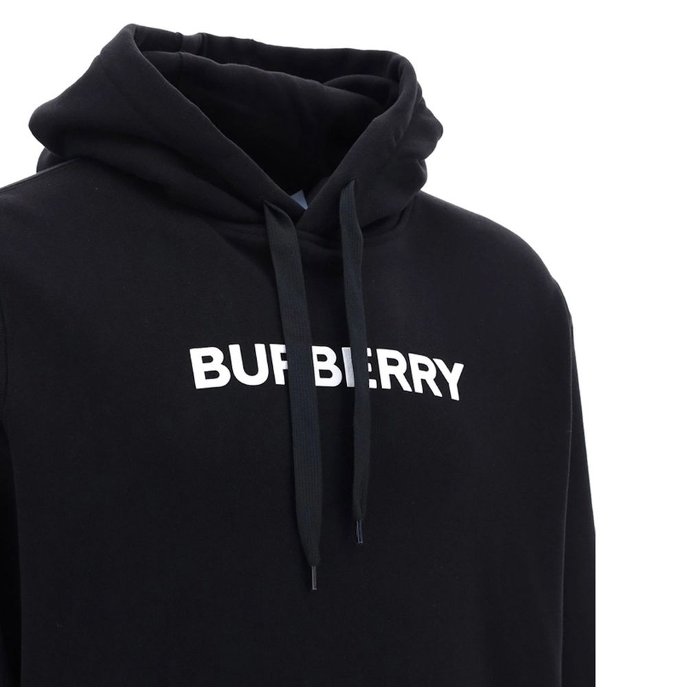 Burberry Schwarzer Baumwoll-Sweatshirt