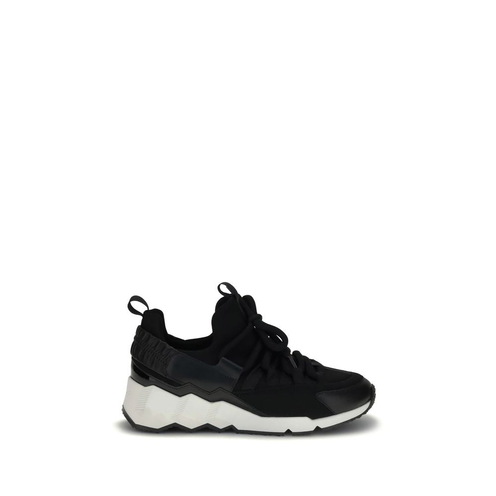 Pierre Hardy Schwarze Neopren-Sneaker