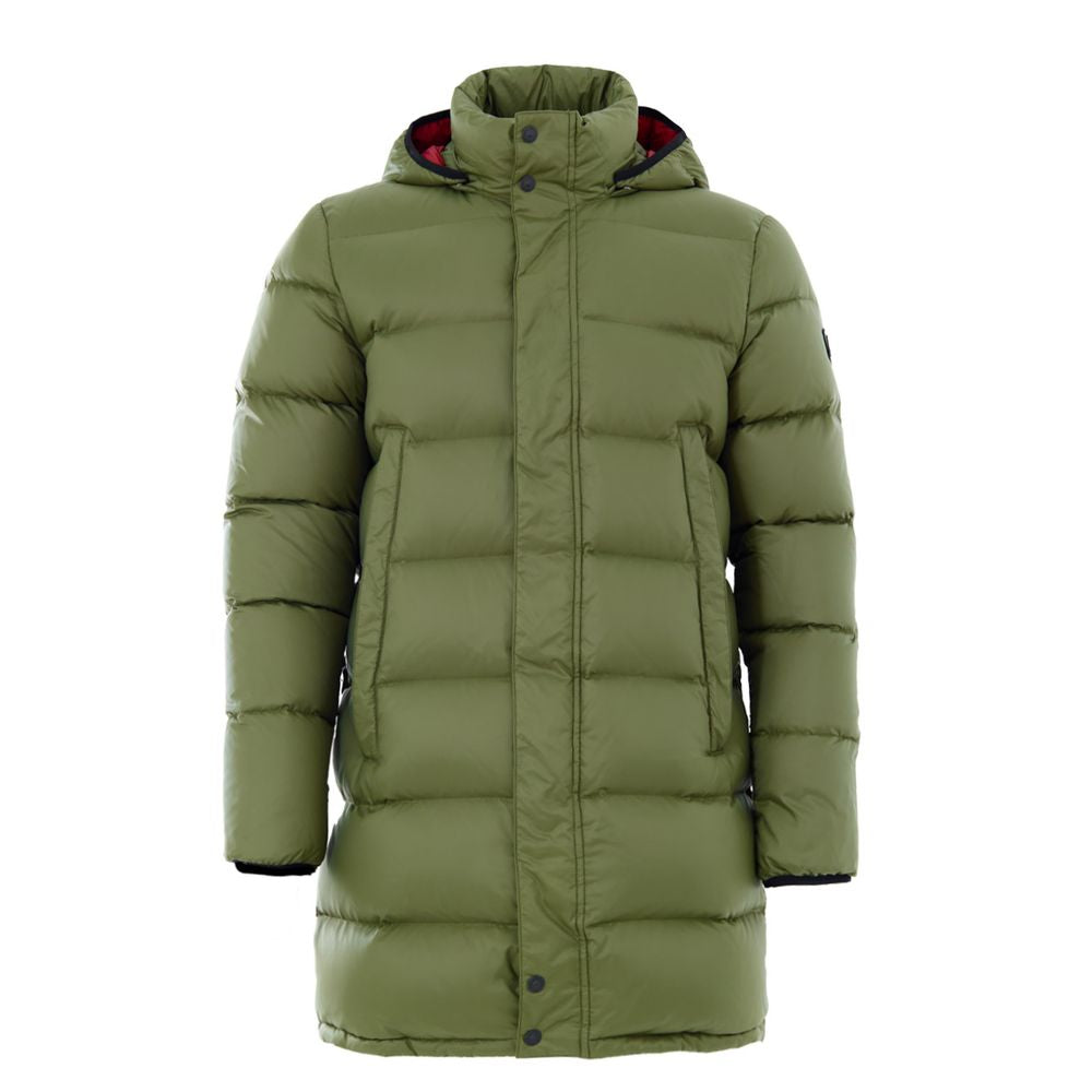 Moose Knuckles Nylon-Mantel im Military-Look