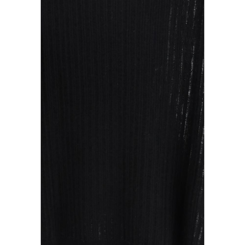 Allude Schwarzer Kaschmirpullover