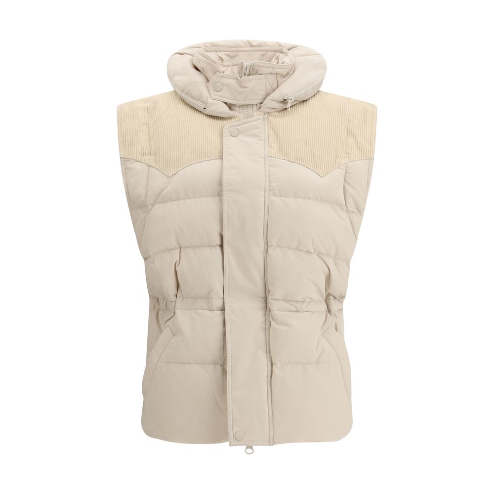 Isabel Marant Étoile Beige Polyamid Ärmellose Jacke