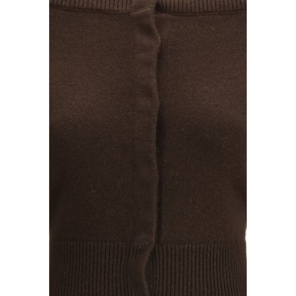 Tom Ford Brauner Kaschmir-Strickjacke