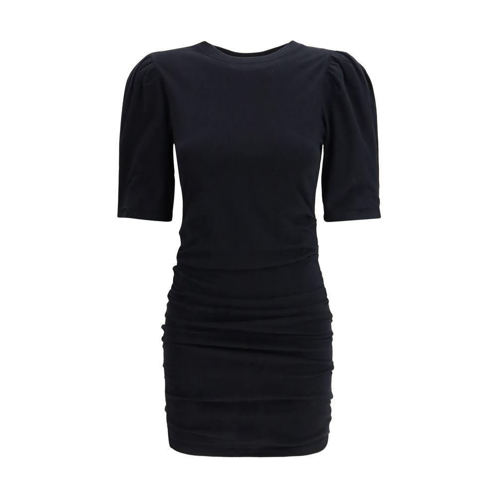 Isabel Marant Schwarzes Baumwoll-Freizeitkleid