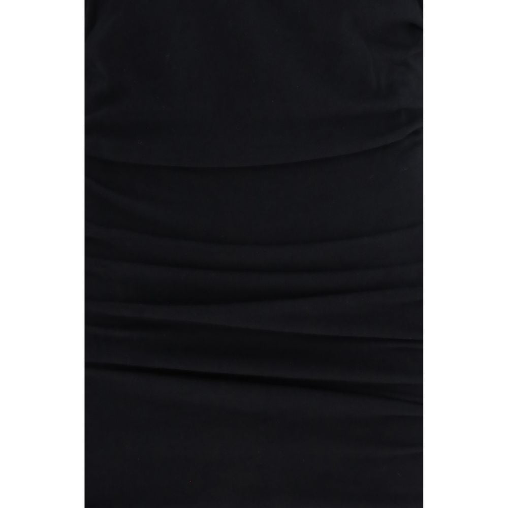 Isabel Marant Schwarzes Baumwoll-Freizeitkleid