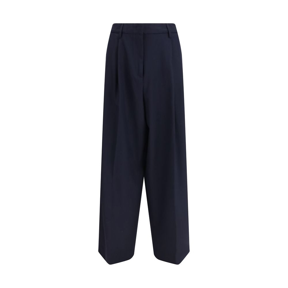 Fabiana Filippi Blaue Freizeithose aus Polyester
