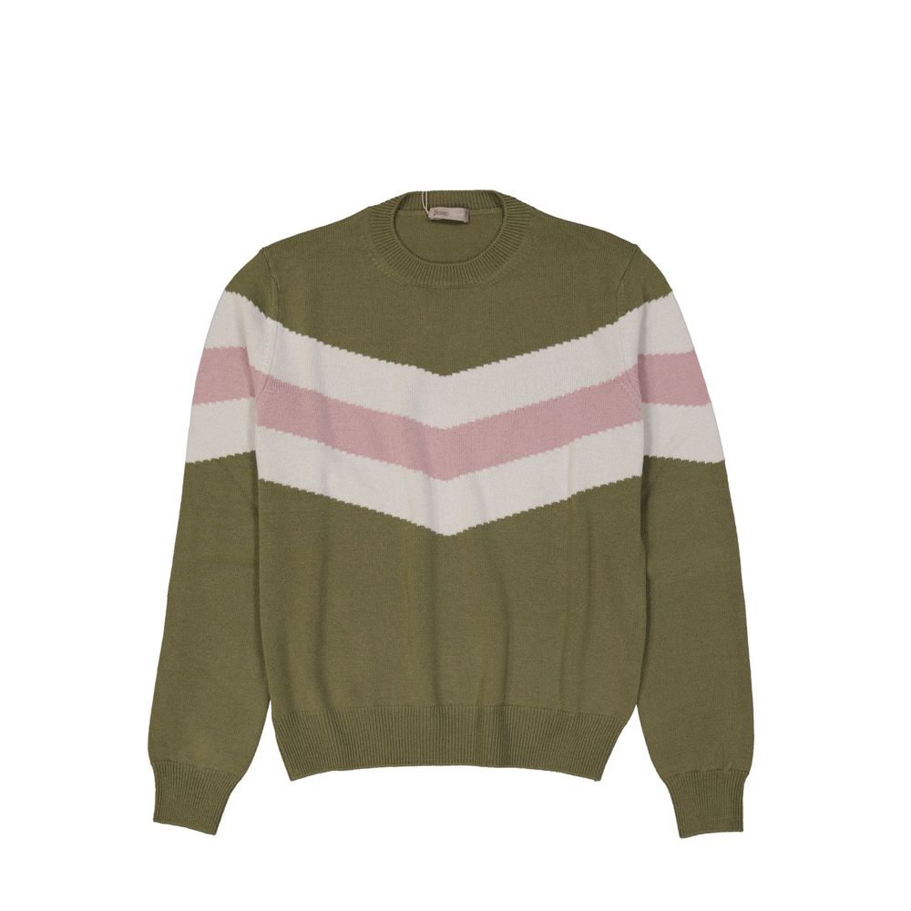 Herno Zweifarbiger Wollpullover