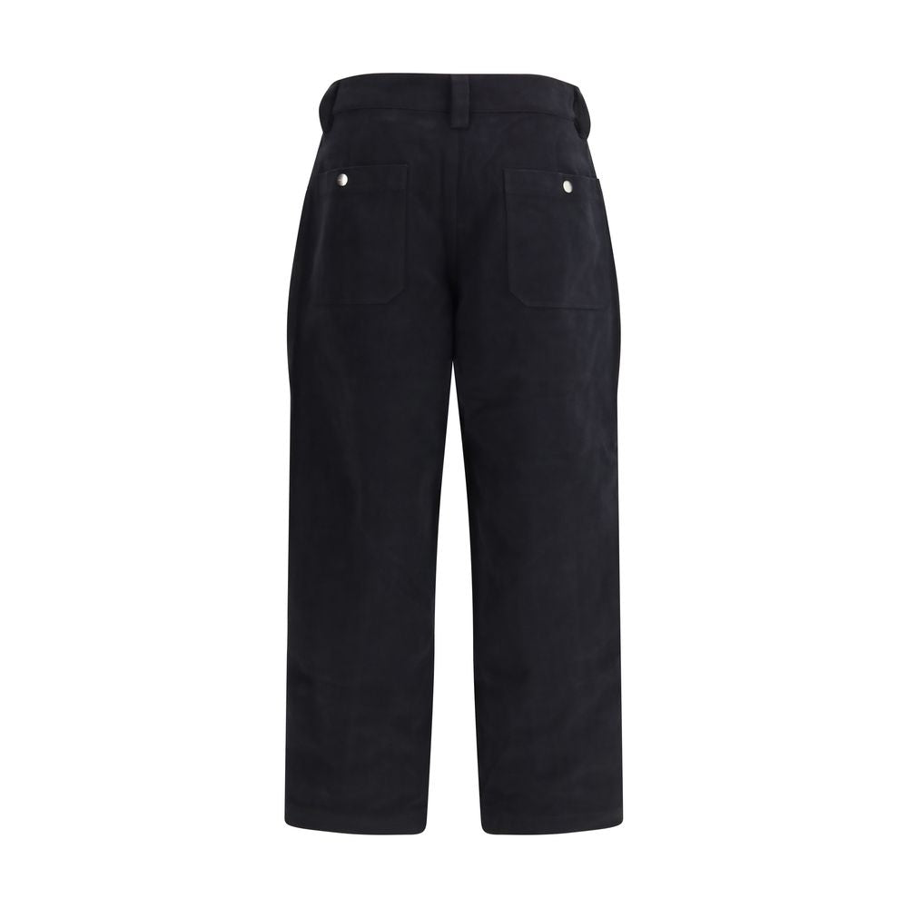 Isabel Marant Étoile Schwarze Baumwoll-Freizeithose
