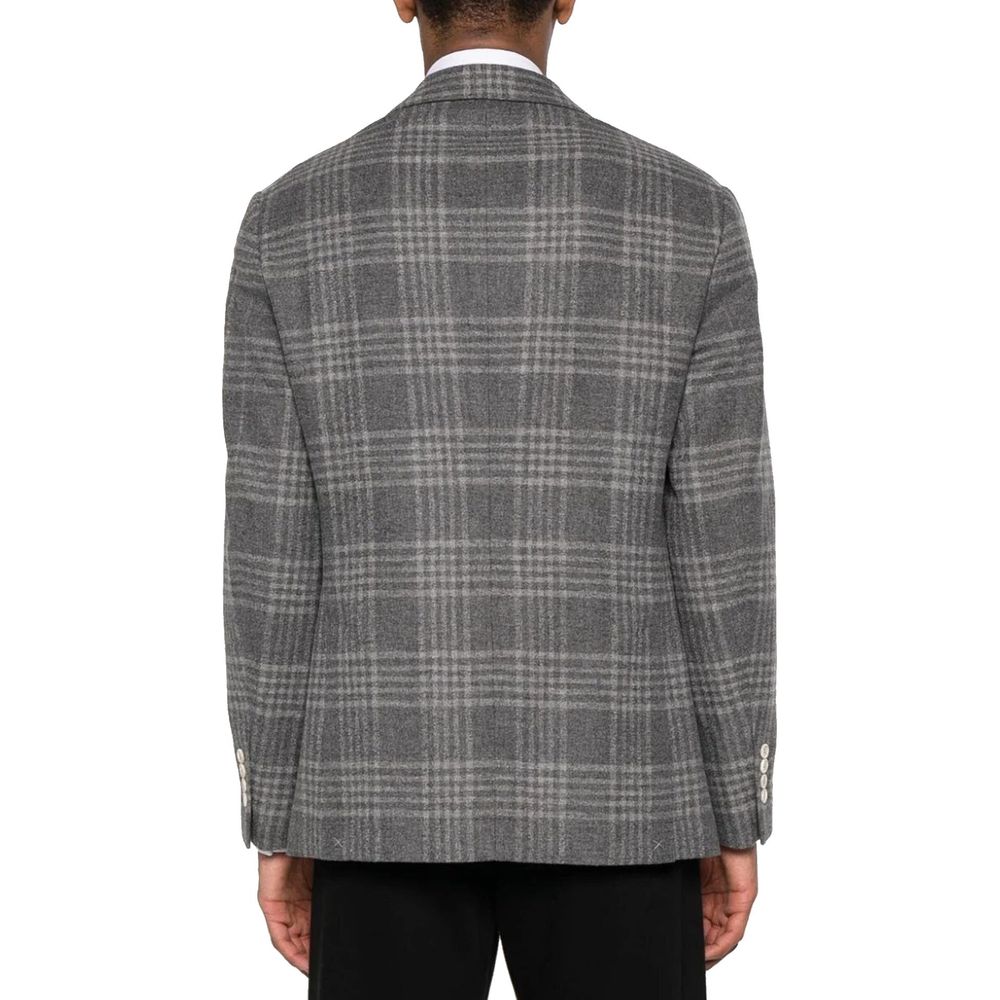 Brunello Cucinelli Grauer Kaschmir-Blazer