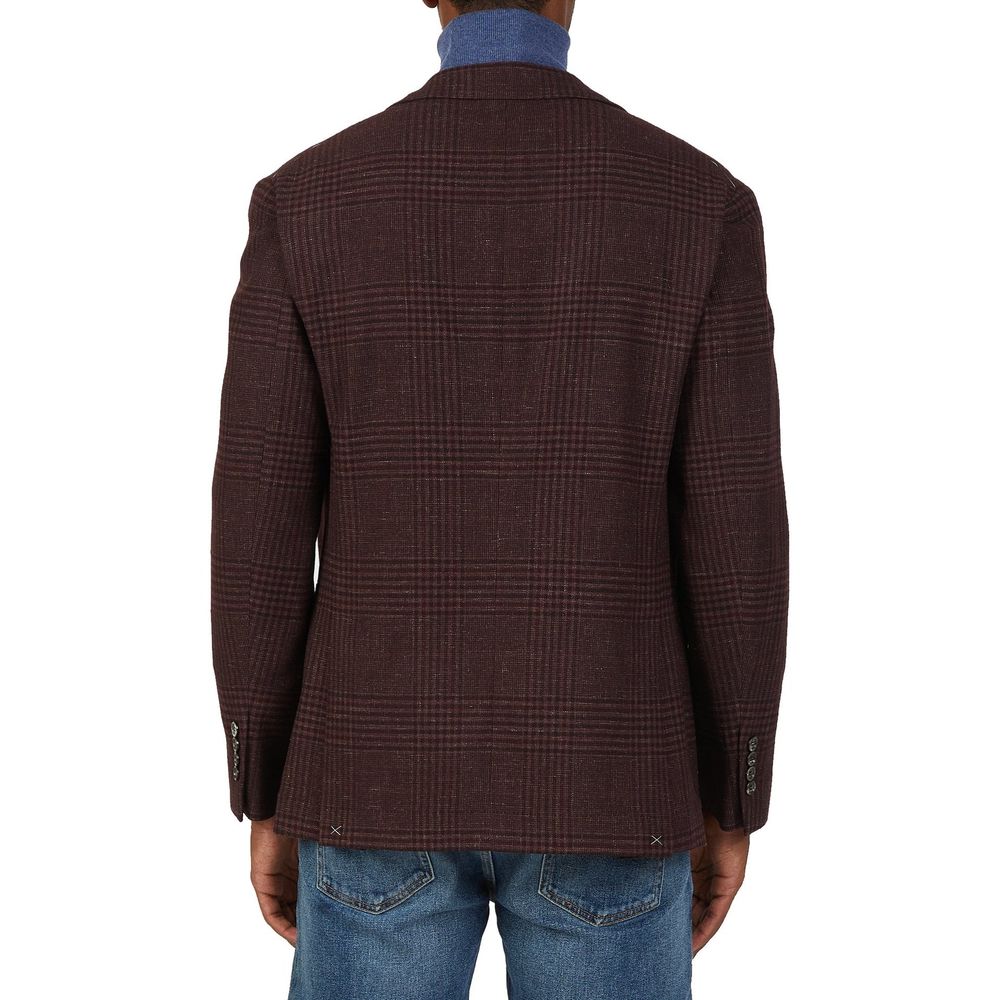 Brunello Cucinelli Mehrfarbiger Wollmantel