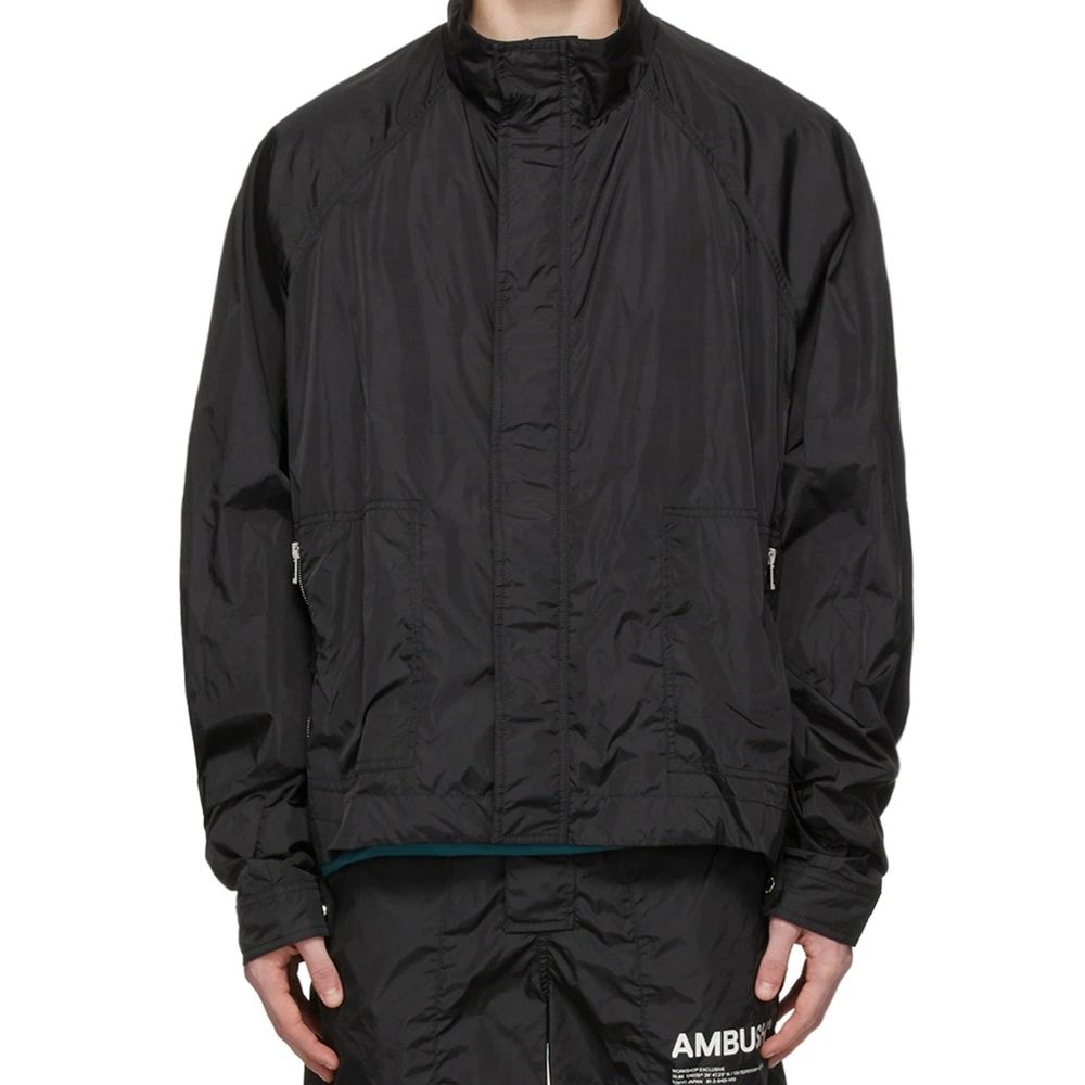 Ambush Schwarze Polyamid-Shell-Jacke