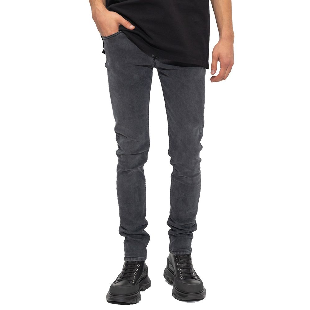 Alexander McQueen Schwarze Skinny Jeans aus Baumwolle