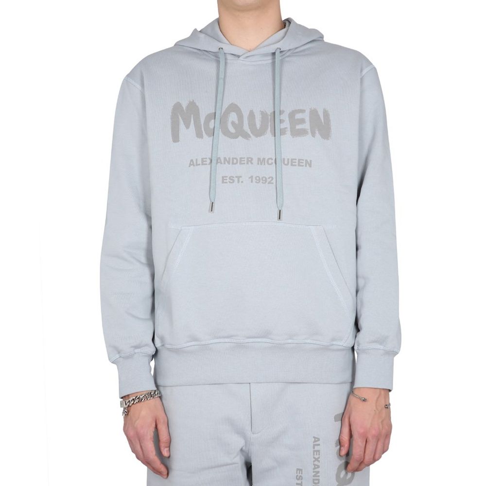 Alexander McQueen Grauer Baumwollpullover