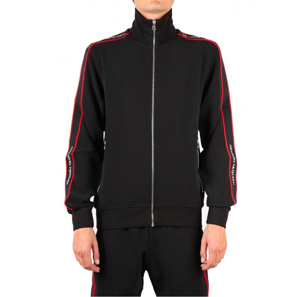 Alexander McQueen Schwarzer Sweatshirt aus Viskose