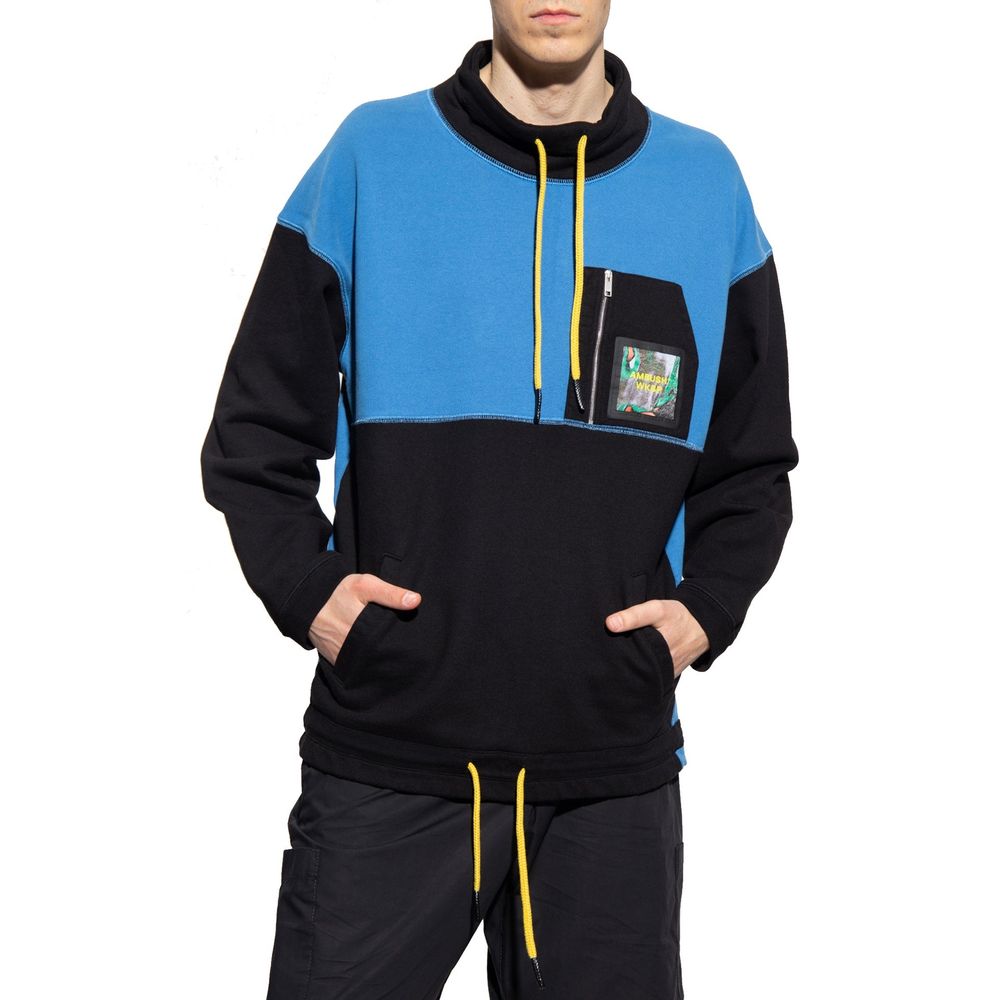 Ambush Blauer Baumwoll-Sweatshirt