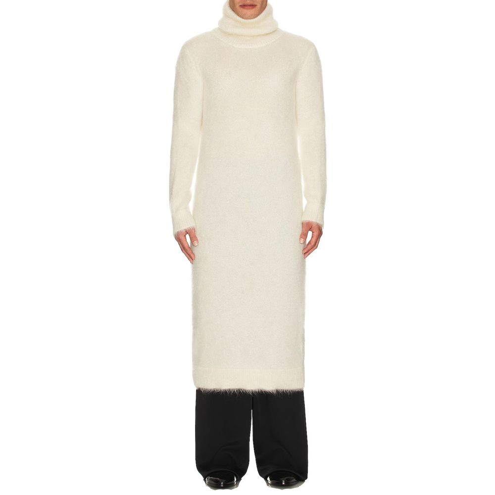 Saint Laurent Weißer Mohair-Sweatshirt