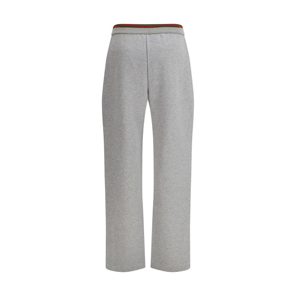 Gucci Graue Baumwoll-Freizeithose
