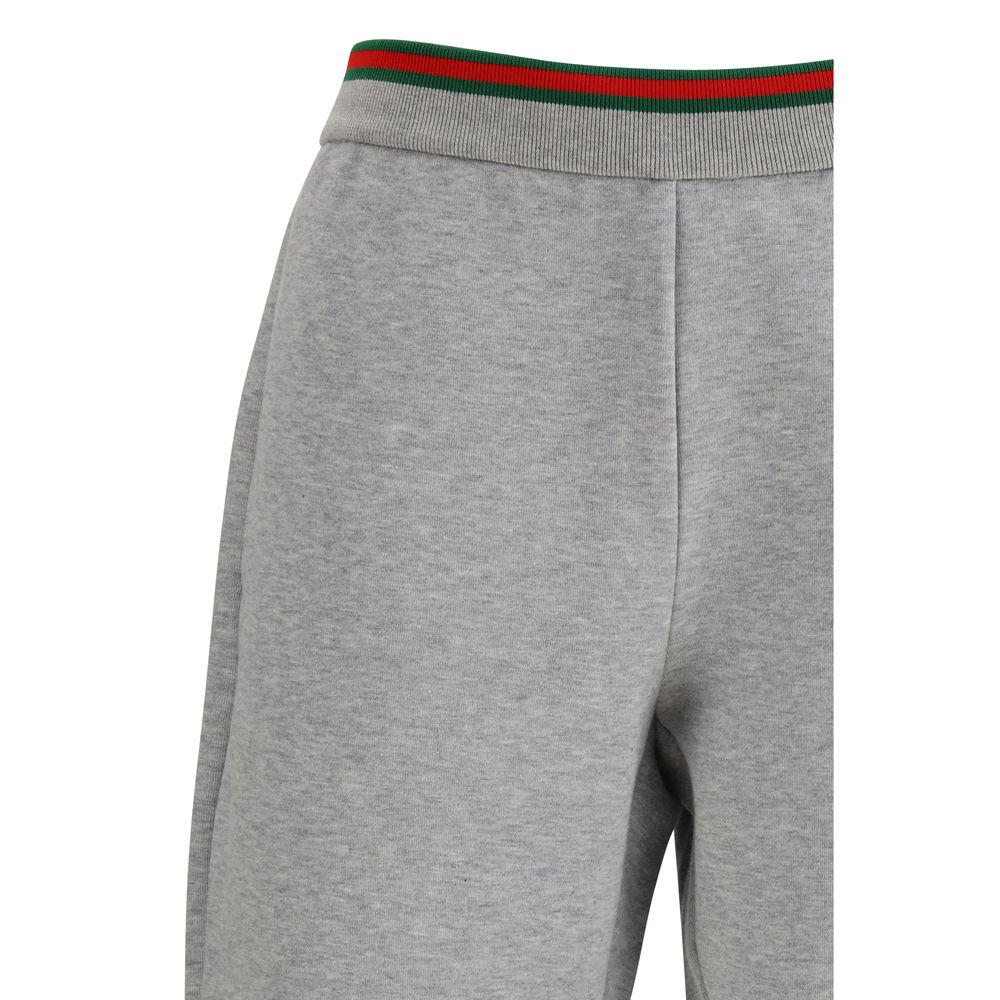 Gucci Graue Baumwoll-Freizeithose