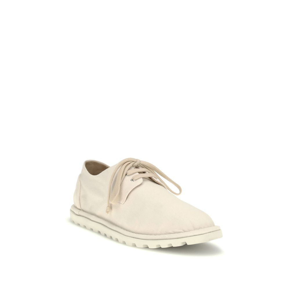 Marsell Weiße Oxford- und Derby-Schuhe aus Baumwolle