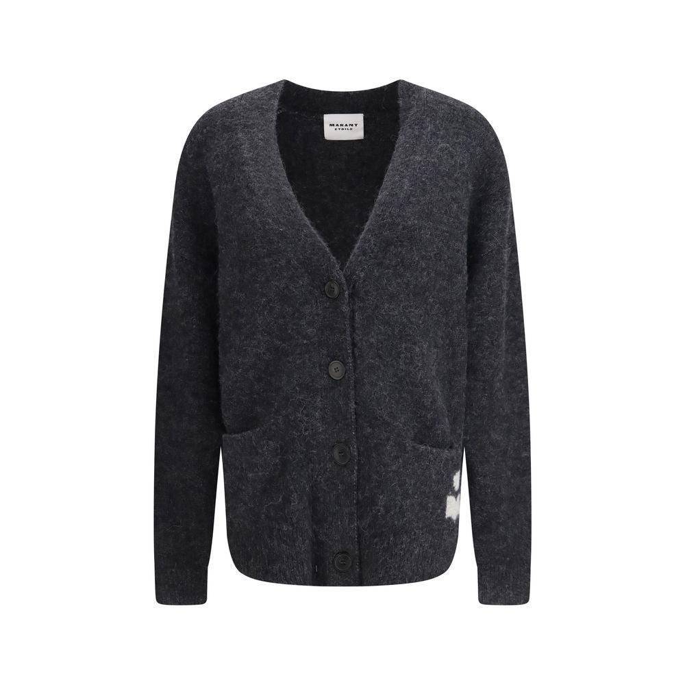 Isabel Marant Étoile Grauer Alpaka Vicugna Pacos Cardigan