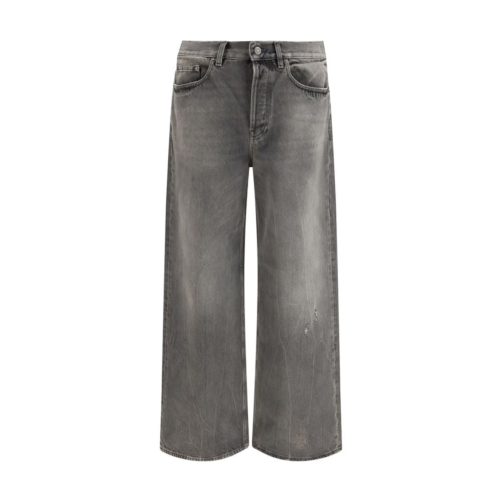 Golden Goose Graue Jeans aus Baumwolle im Relaxed Fit