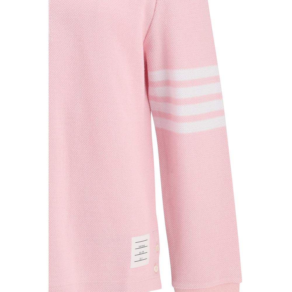 Thom Browne Mehrfarbiges Polohemd aus Baumwolle