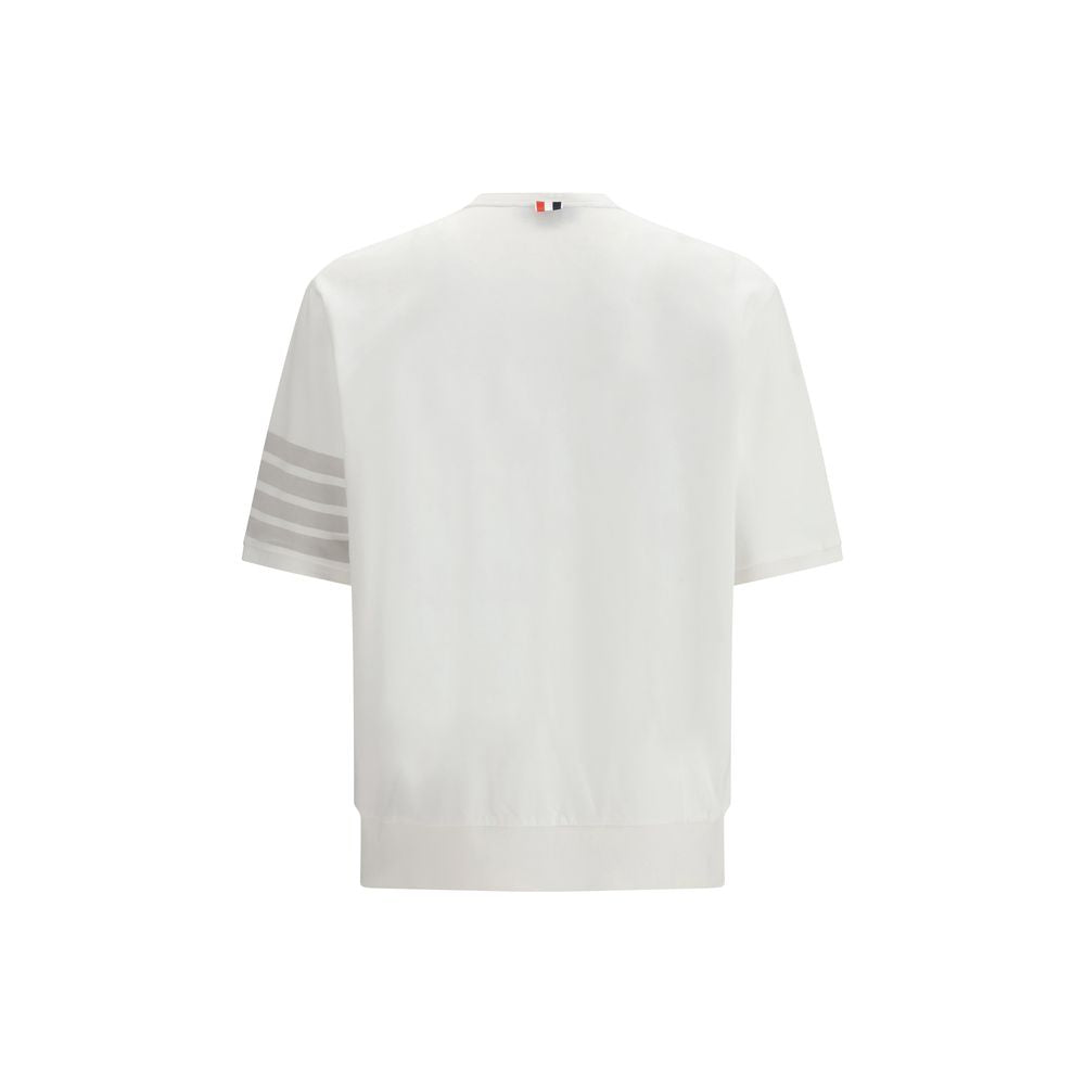 Thom Browne Weiße Baumwoll-Sportbekleidung