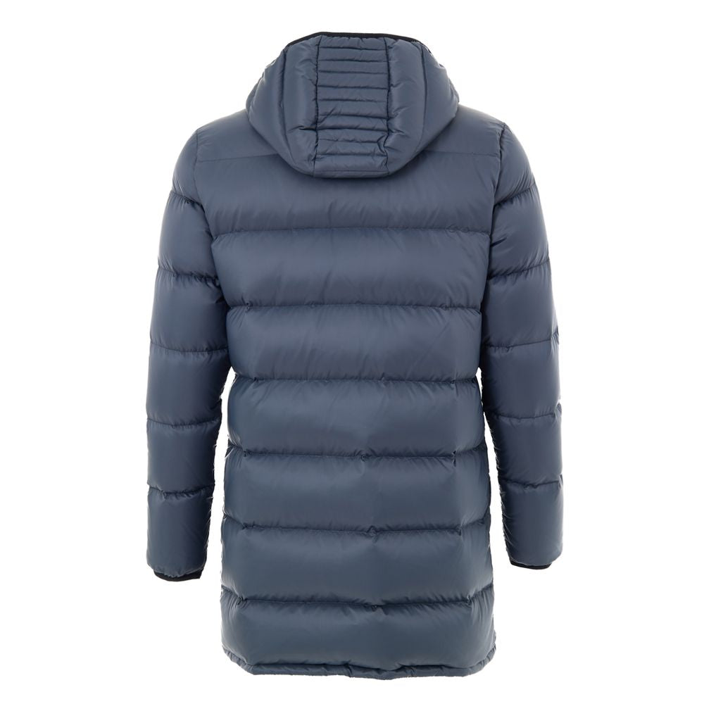 Moose Knuckles Grauer Wollmantel