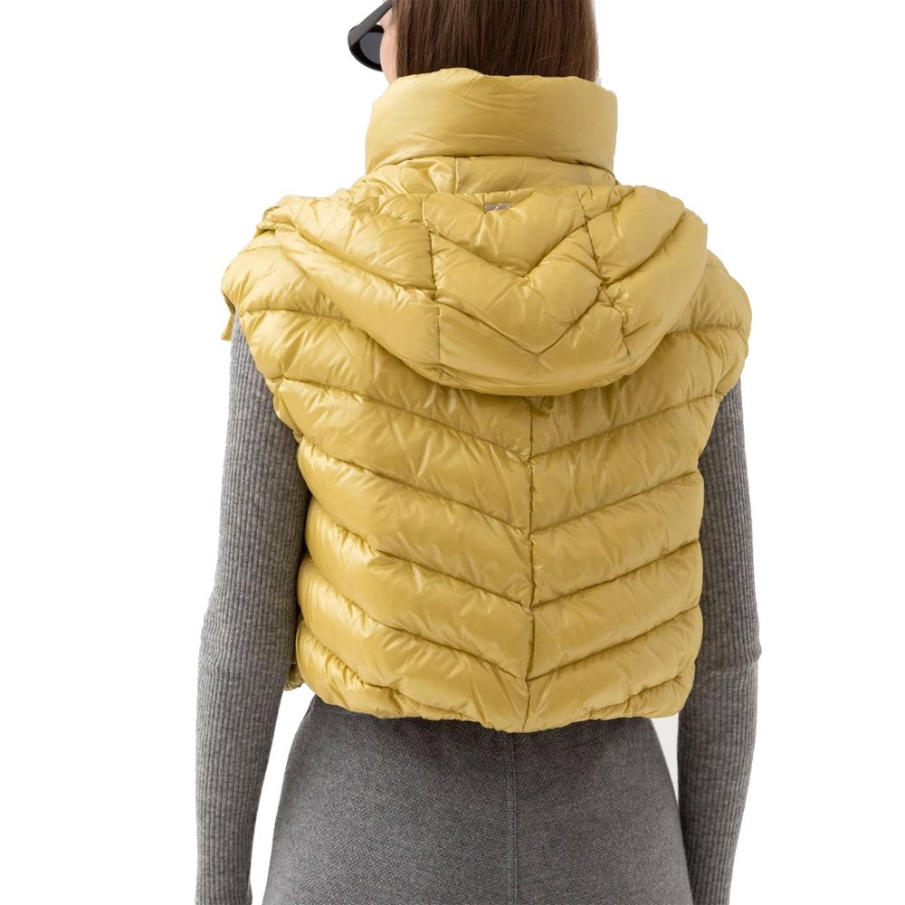 Herno Ärmellose Zweifarben-Jacke aus Polyamid