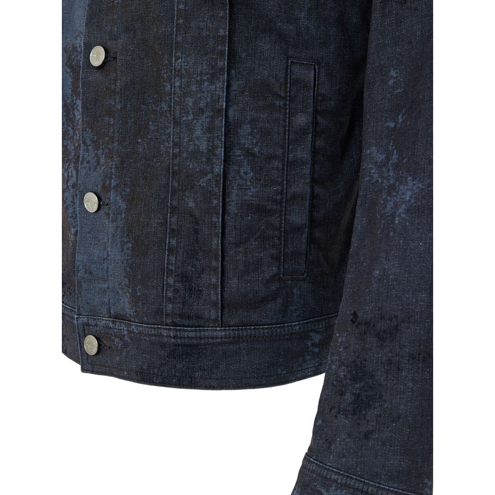 Dolce & Gabbana Graue Jeansjacke aus Baumwolle
