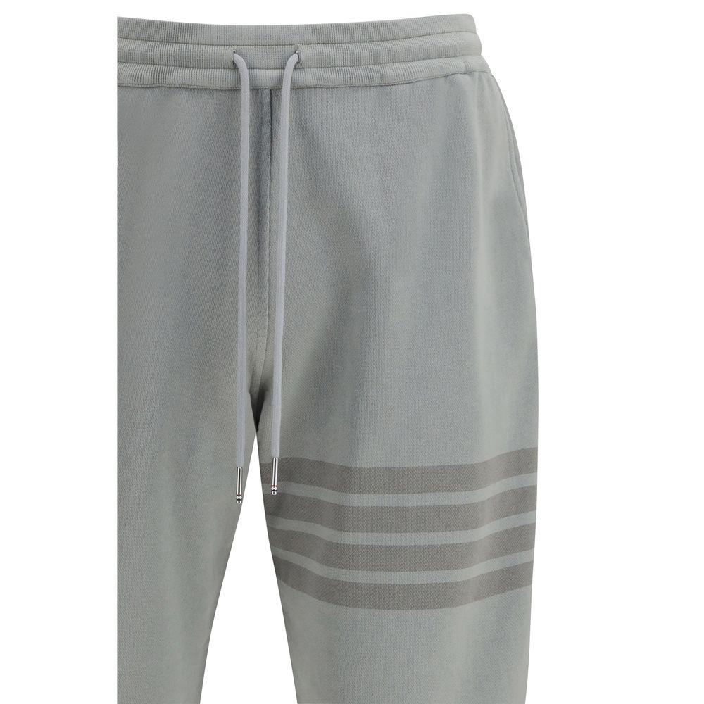 Thom Browne Graue Baumwoll-Jogginghose (Sporthose)