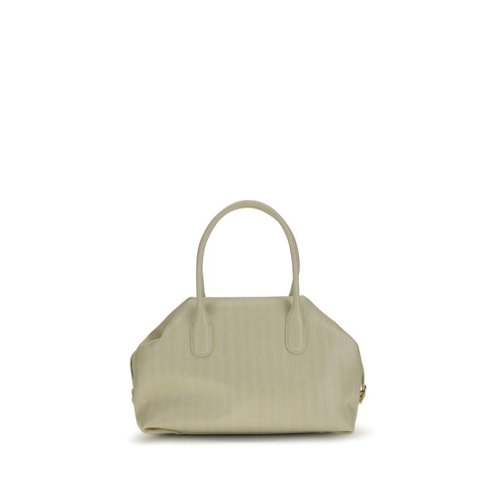 THEMOIRè Beige Polyethylene Schultertasche