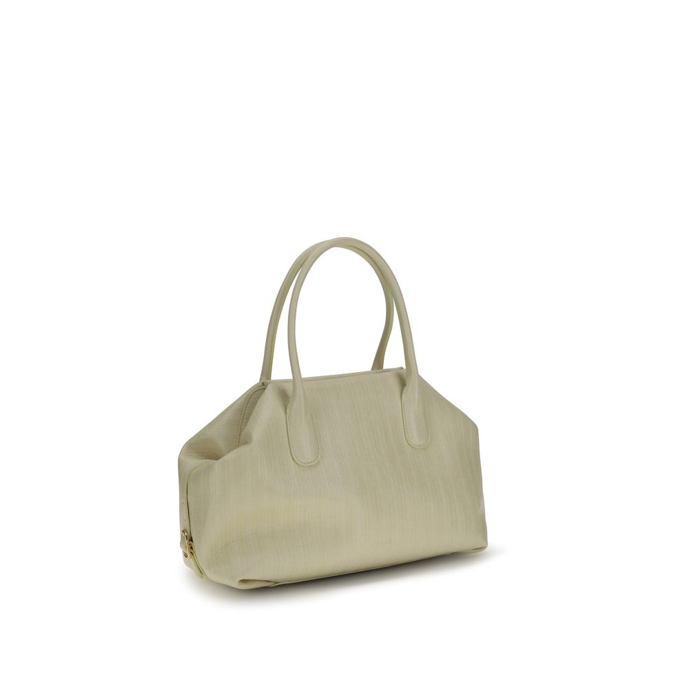 THEMOIRè Beige Polyethylene Schultertasche