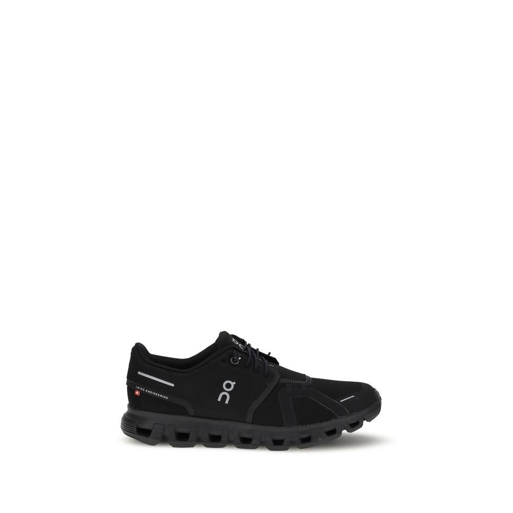 ON Schwarze Sneaker aus Polyurethan