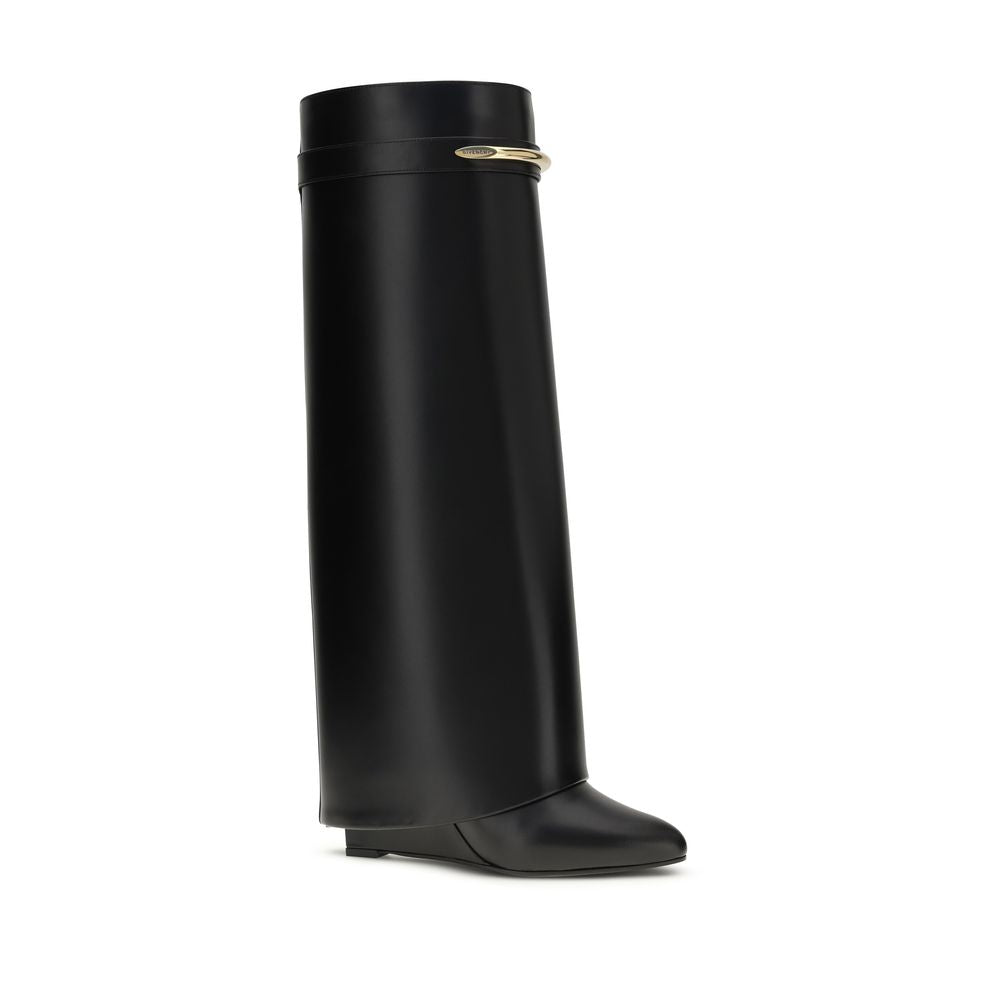 Givenchy Schwarze Bos Taurus Kalbsleder Chelsea Boots