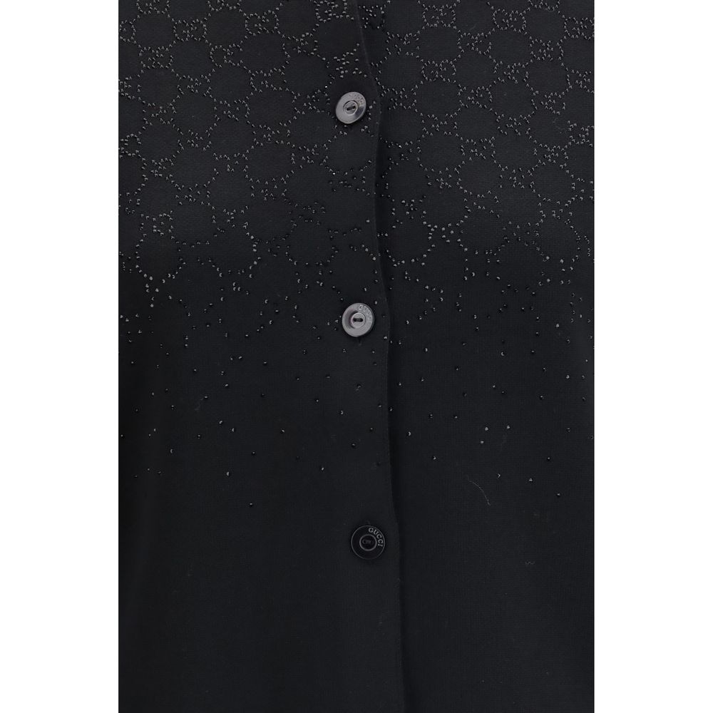 Gucci Schwarzer Wollcardigan