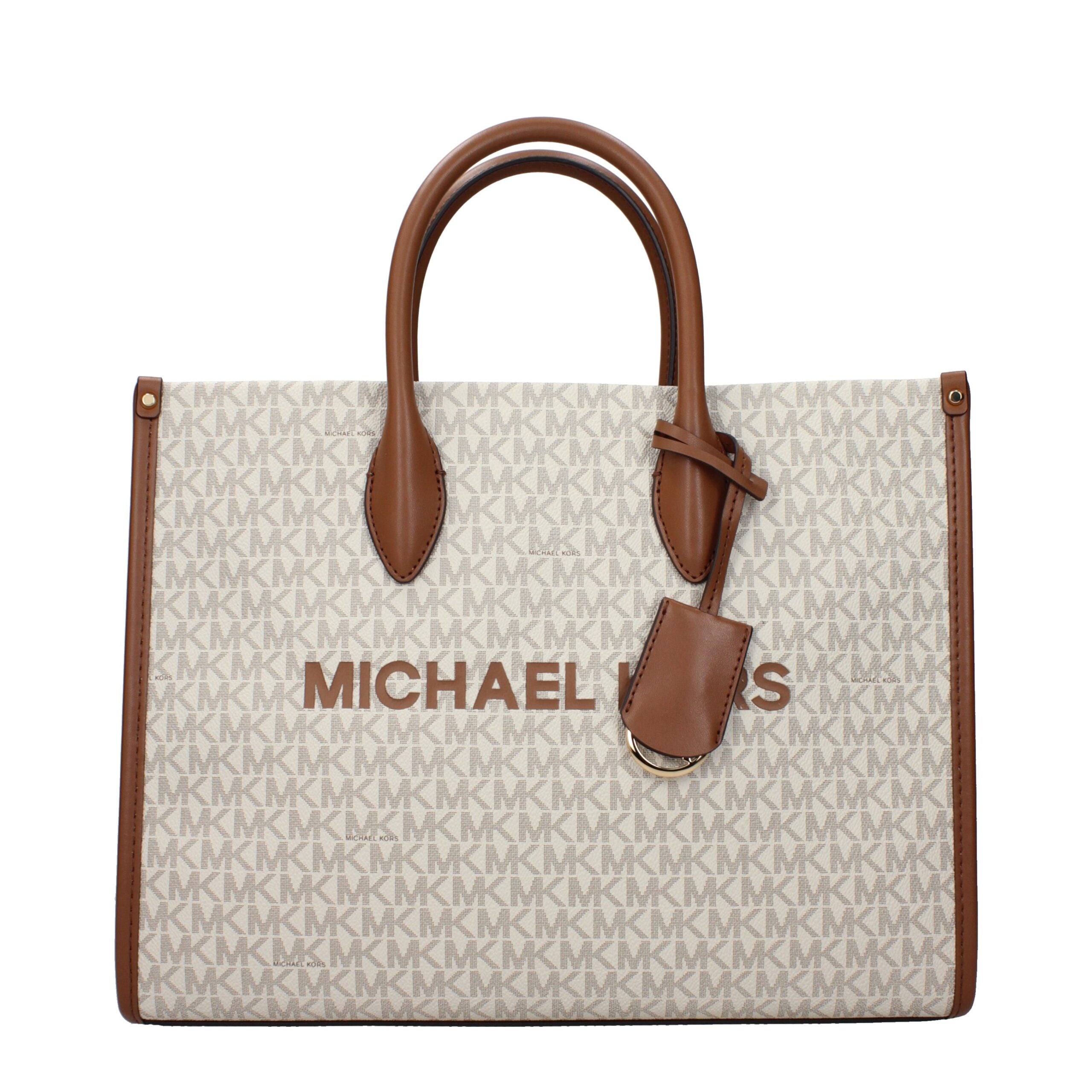 Michael Kors Beige Stoff-Handtasche
