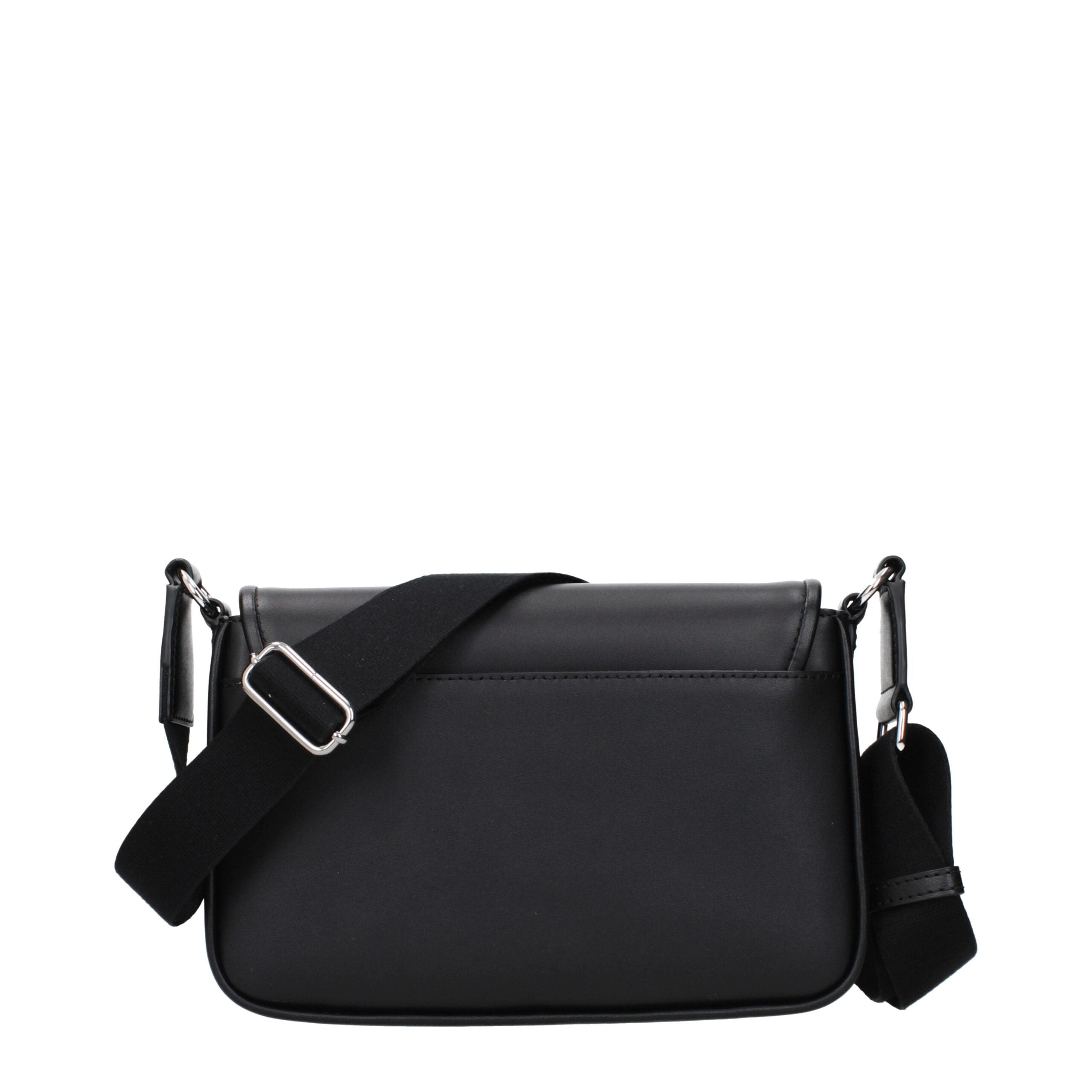 Michael Kors Schwarze Leder Umhängetasche