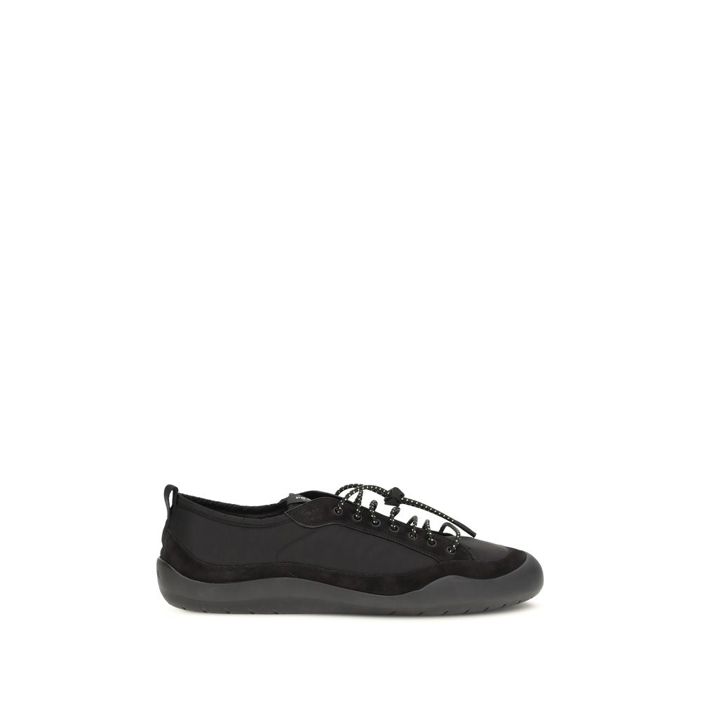 Prada Schwarze Sneaker aus recyceltem Polyamid