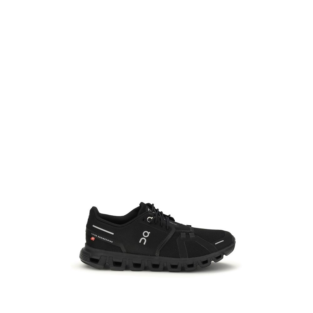 ON Schwarze Sportschuhe aus recyceltem Polyester
